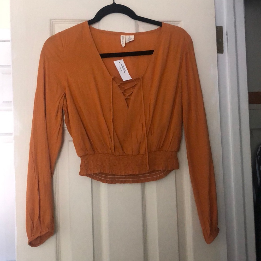 Women’s Mustard Crop Top